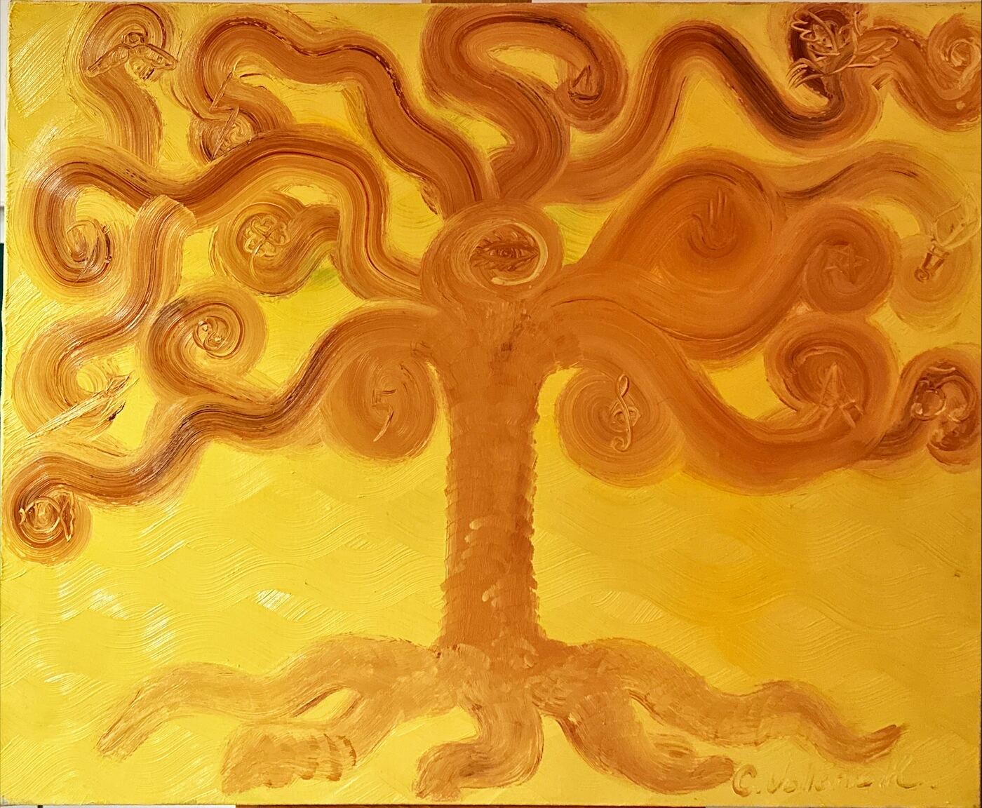 Arbre de Vie Ocre